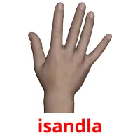 isandla picture flashcards