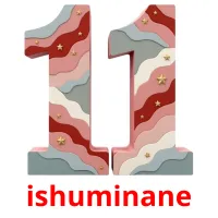 ishuminane picture flashcards