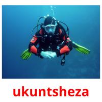 ukuntsheza flashcards illustrate