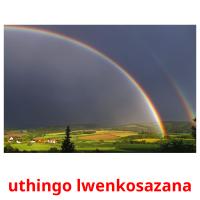 uthingo lwenkosazana cartões com imagens
