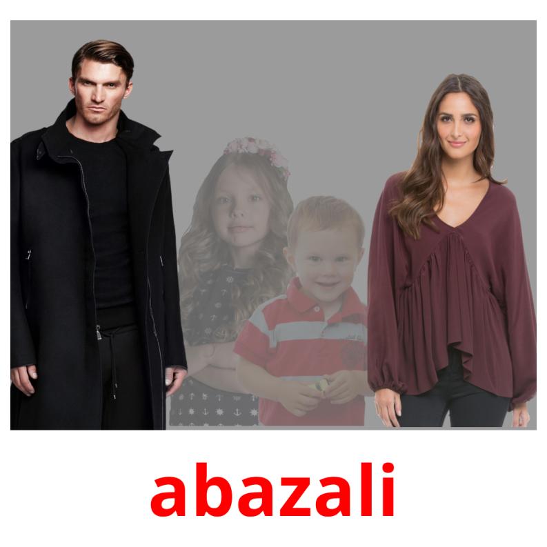 abazali picture flashcards