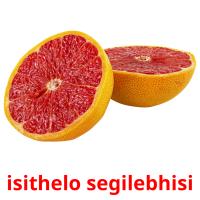 isithelo segilebhisi flashcards illustrate