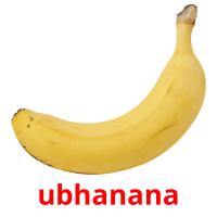 ubhanana flashcards illustrate