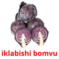 iklabishi bomvu flashcards illustrate