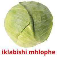 iklabishi mhlophe flashcards illustrate