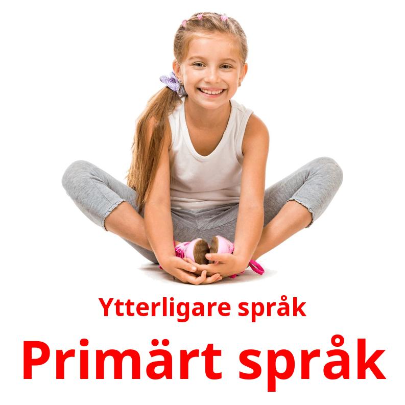 Exempel på tvåspråkiga bildkort