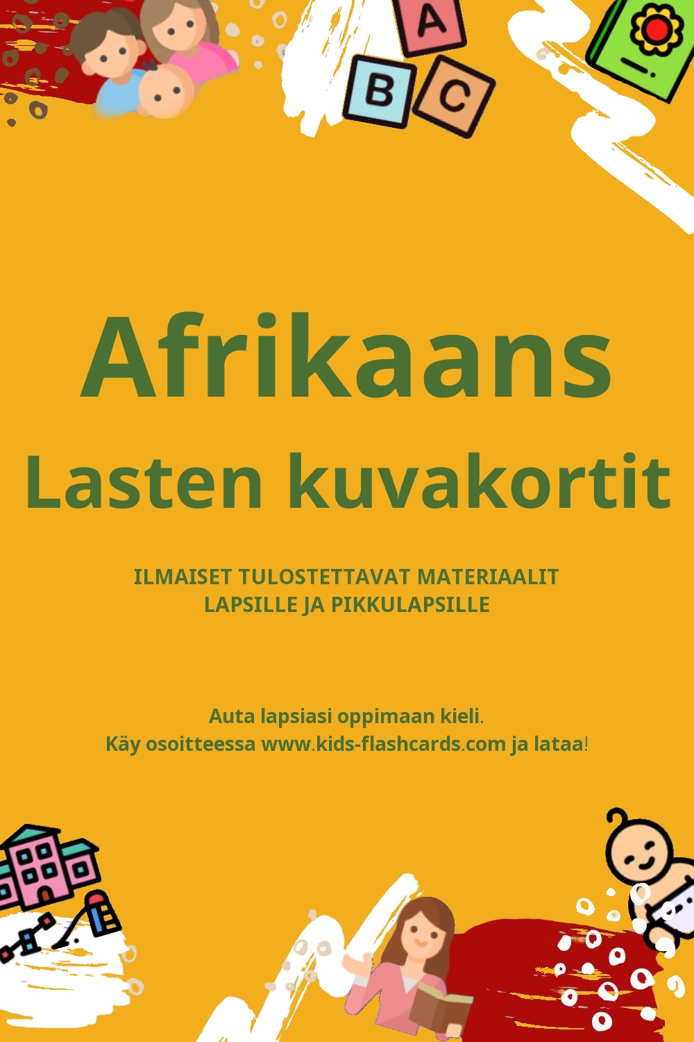 Työpapereita Afrikaans oppimiseen
