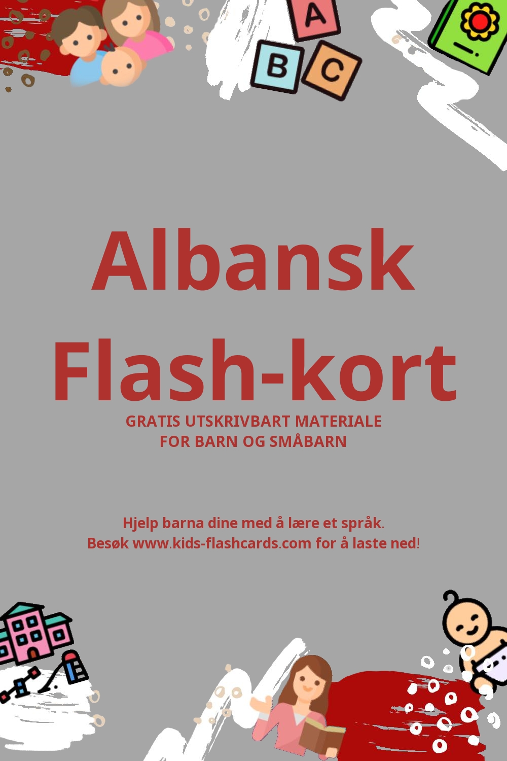 Arbeidsark for å lære Albansk