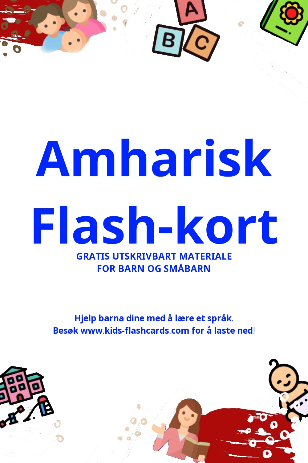 Arbeidsark for å lære Amharisk