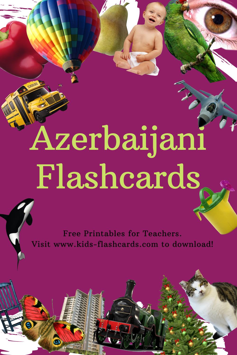 Worksheets to learn Azerbaijani(cyrillic) language
