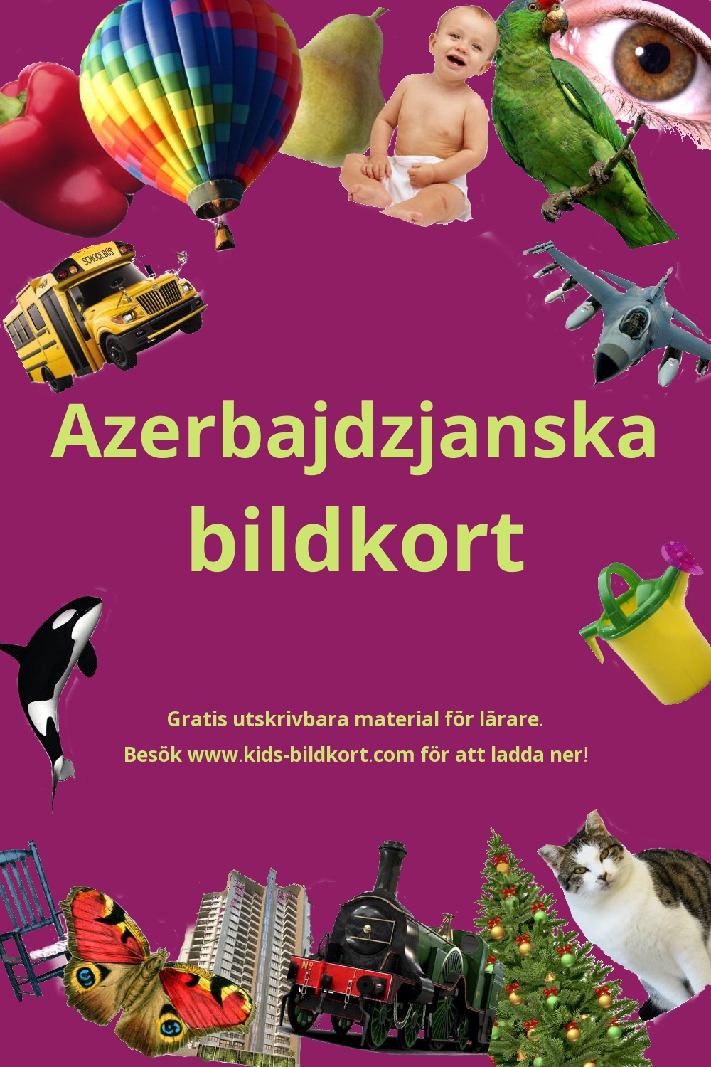 Gratis Azerbajdzjanska utskrivbara böcker