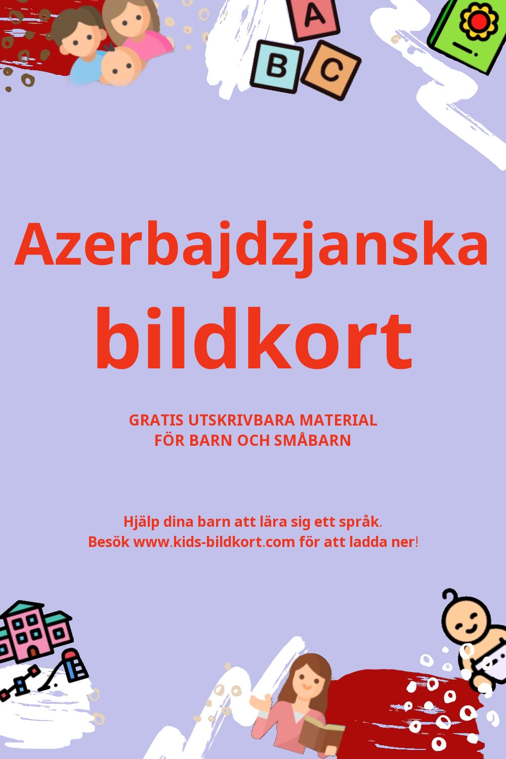 Arbetsblad för att lära sig Azerbajdzjanska