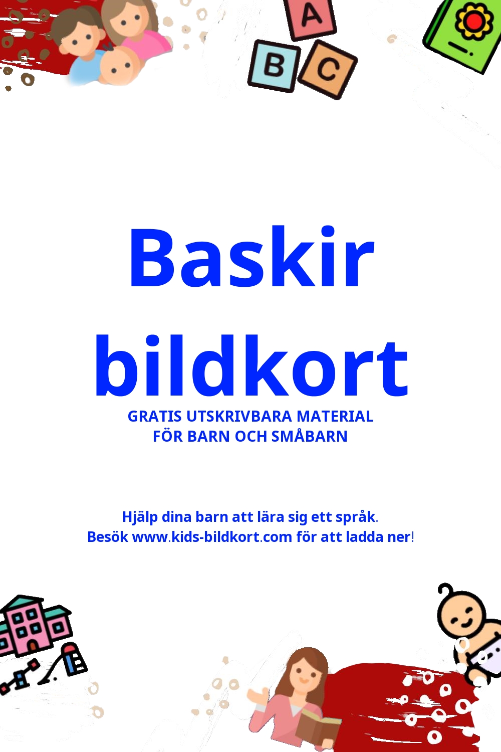 Arbetsblad för att lära sig Baskir