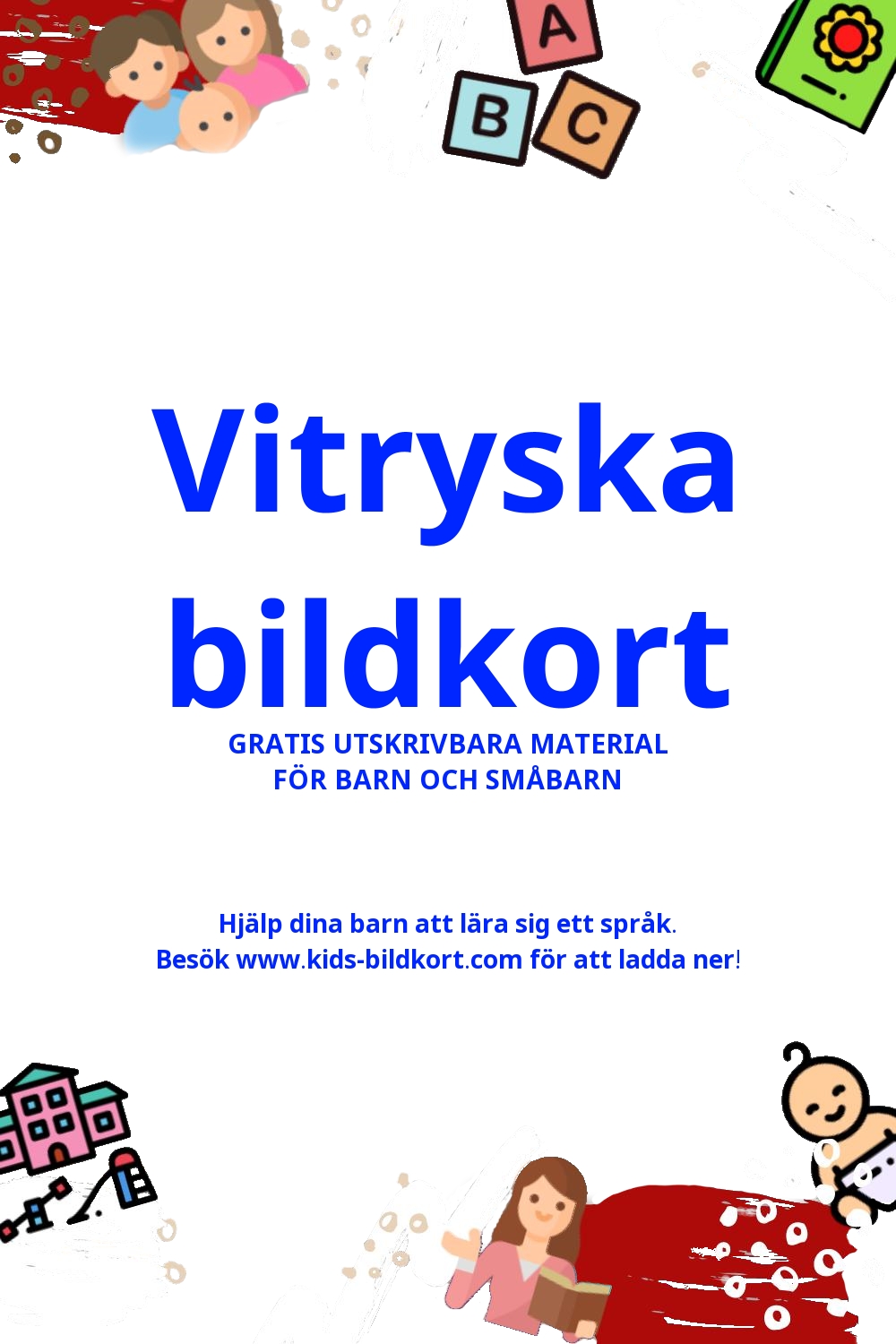Arbetsblad för att lära sig Vitryska