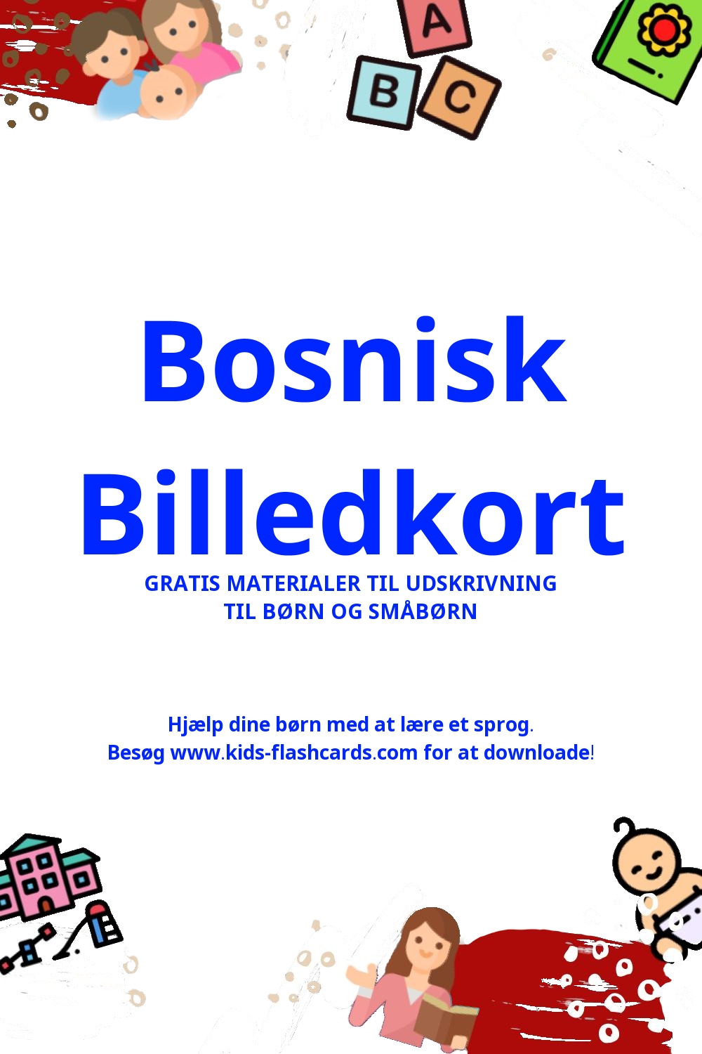 Arbejdsark til at lære Bosnisk sprog