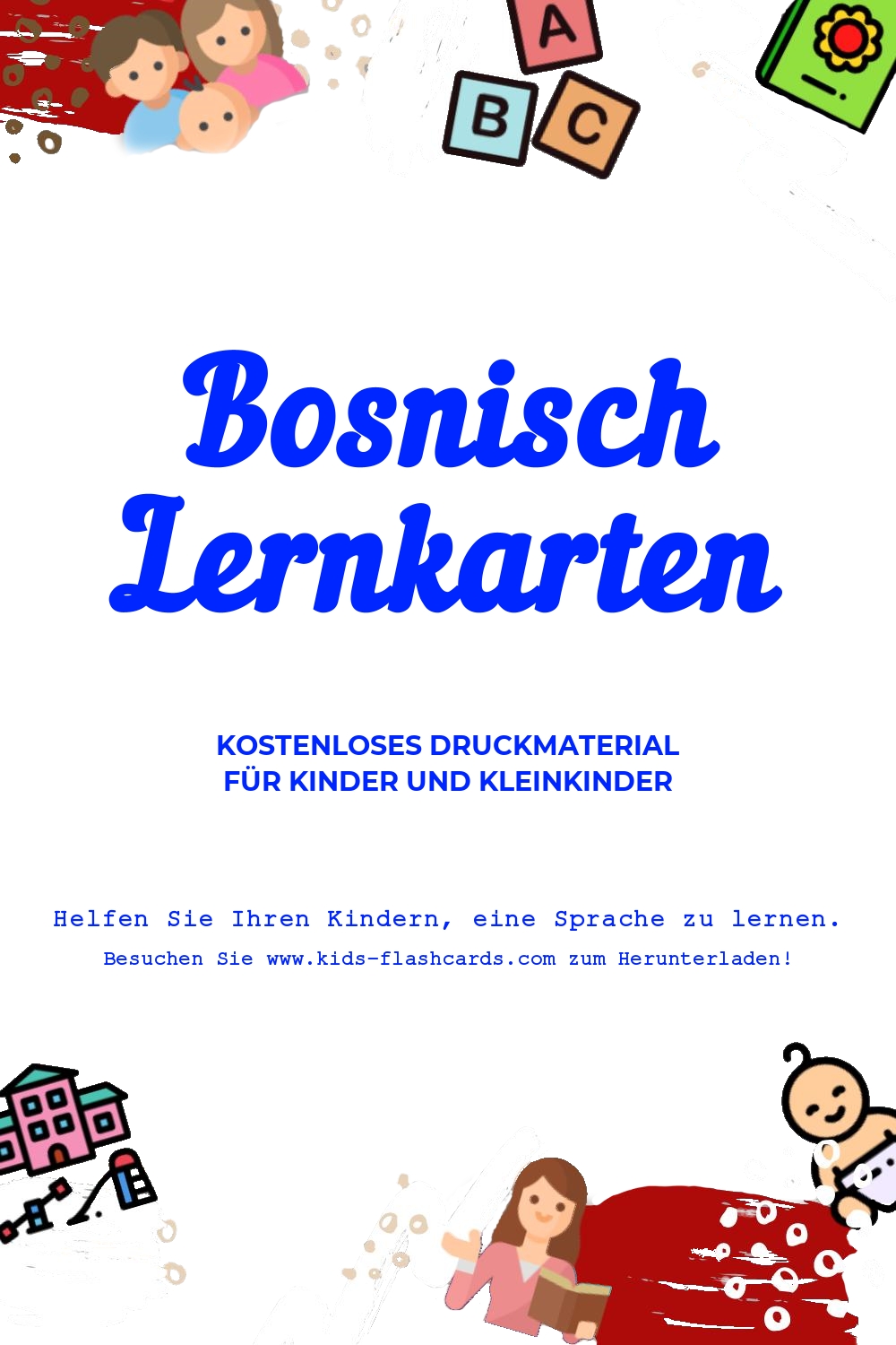 Arbeitsblätter zum Erlernen der Bosnischen Sprache