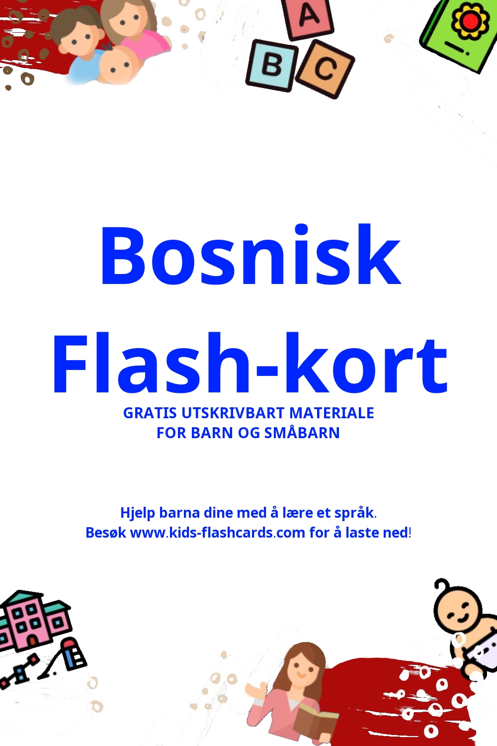 Arbeidsark for å lære Bosnisk