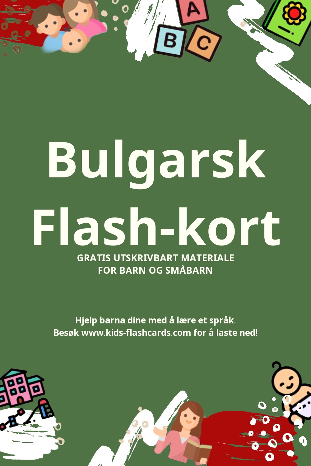 Arbeidsark for å lære Bulgarsk