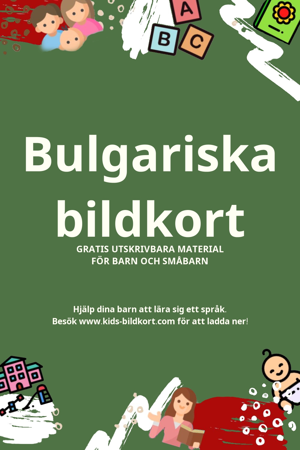 Arbetsblad för att lära sig Bulgariska