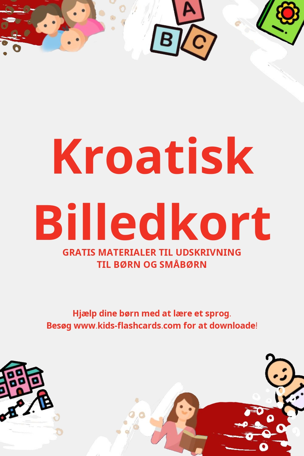 Arbejdsark til at lære Kroatisk sprog