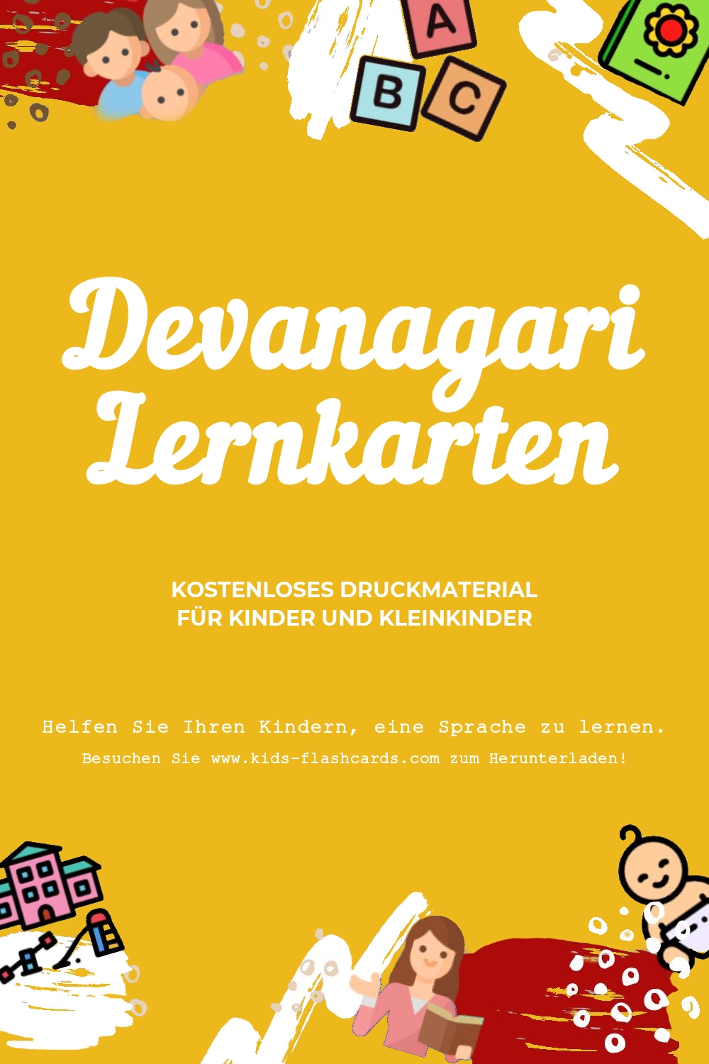Arbeitsblätter zum Erlernen der Devanagarien Sprache