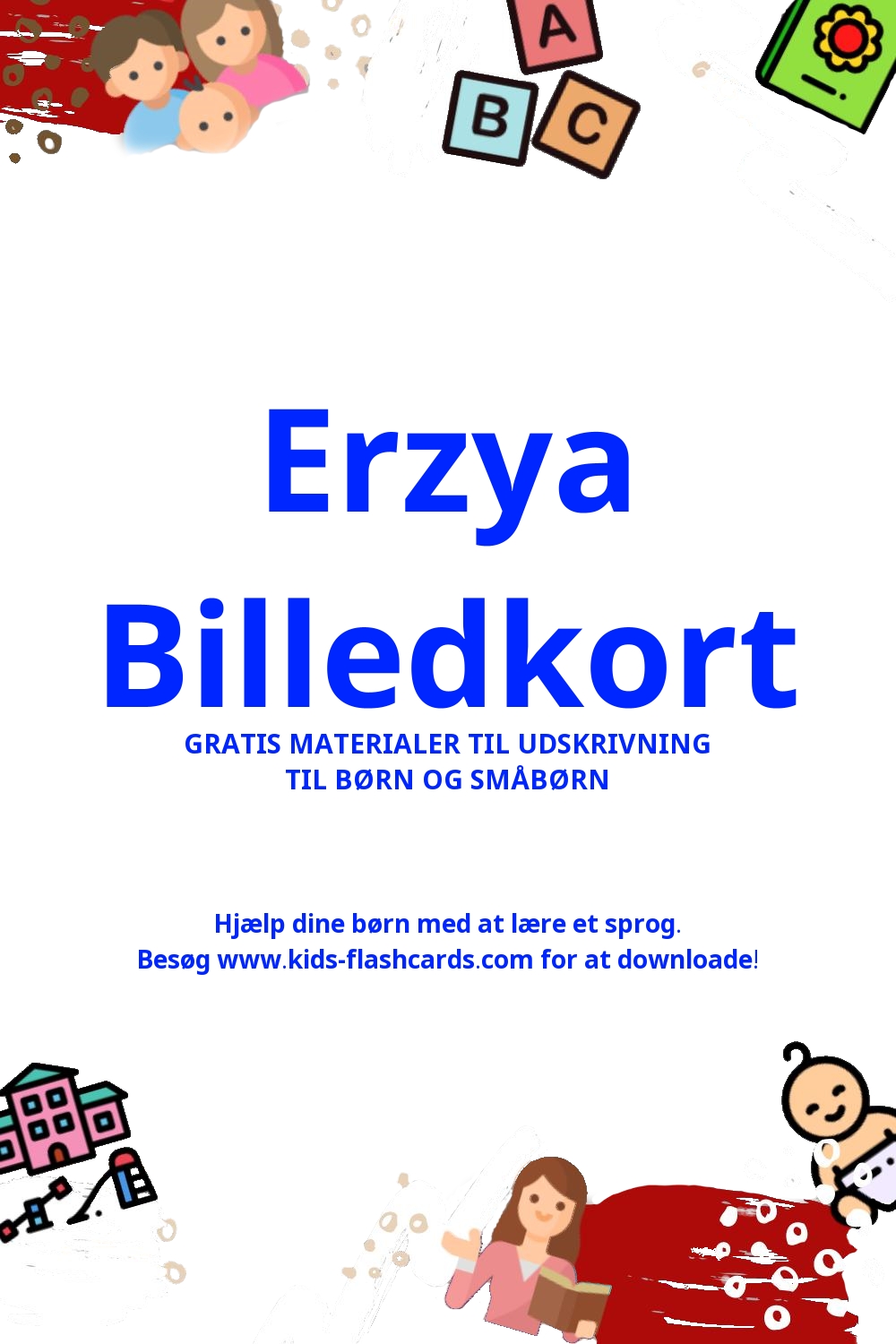 Arbejdsark til at lære Erzya sprog