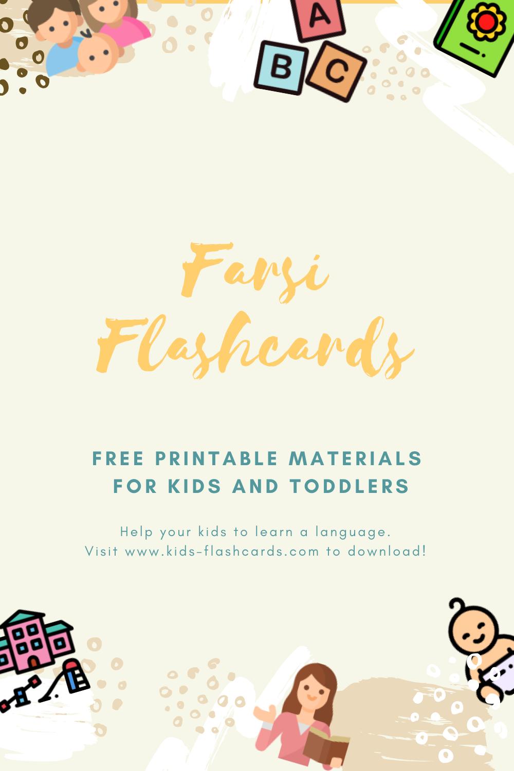 Free Farsi Printables