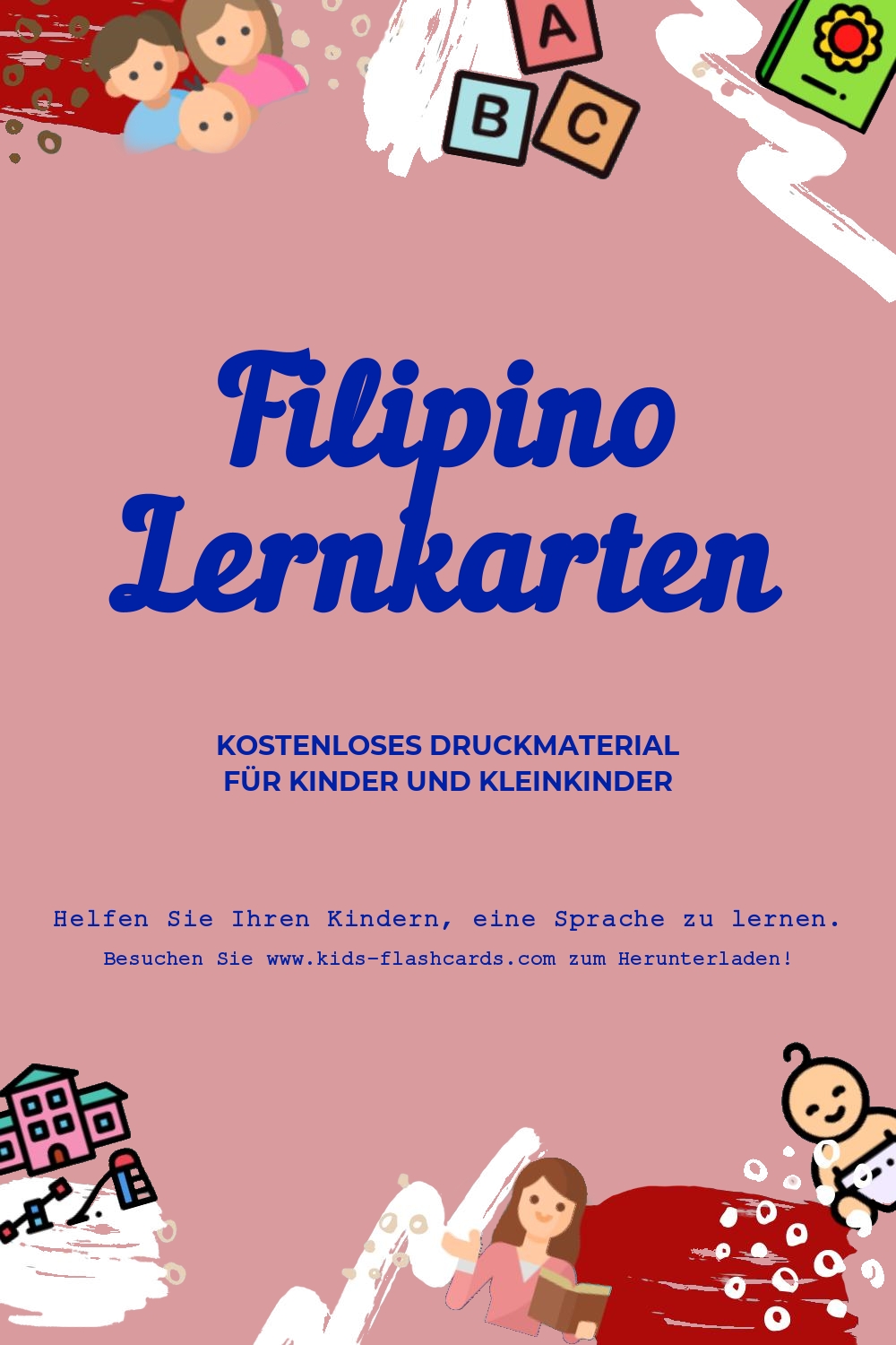 Arbeitsblätter zum Erlernen der Filipinoen Sprache
