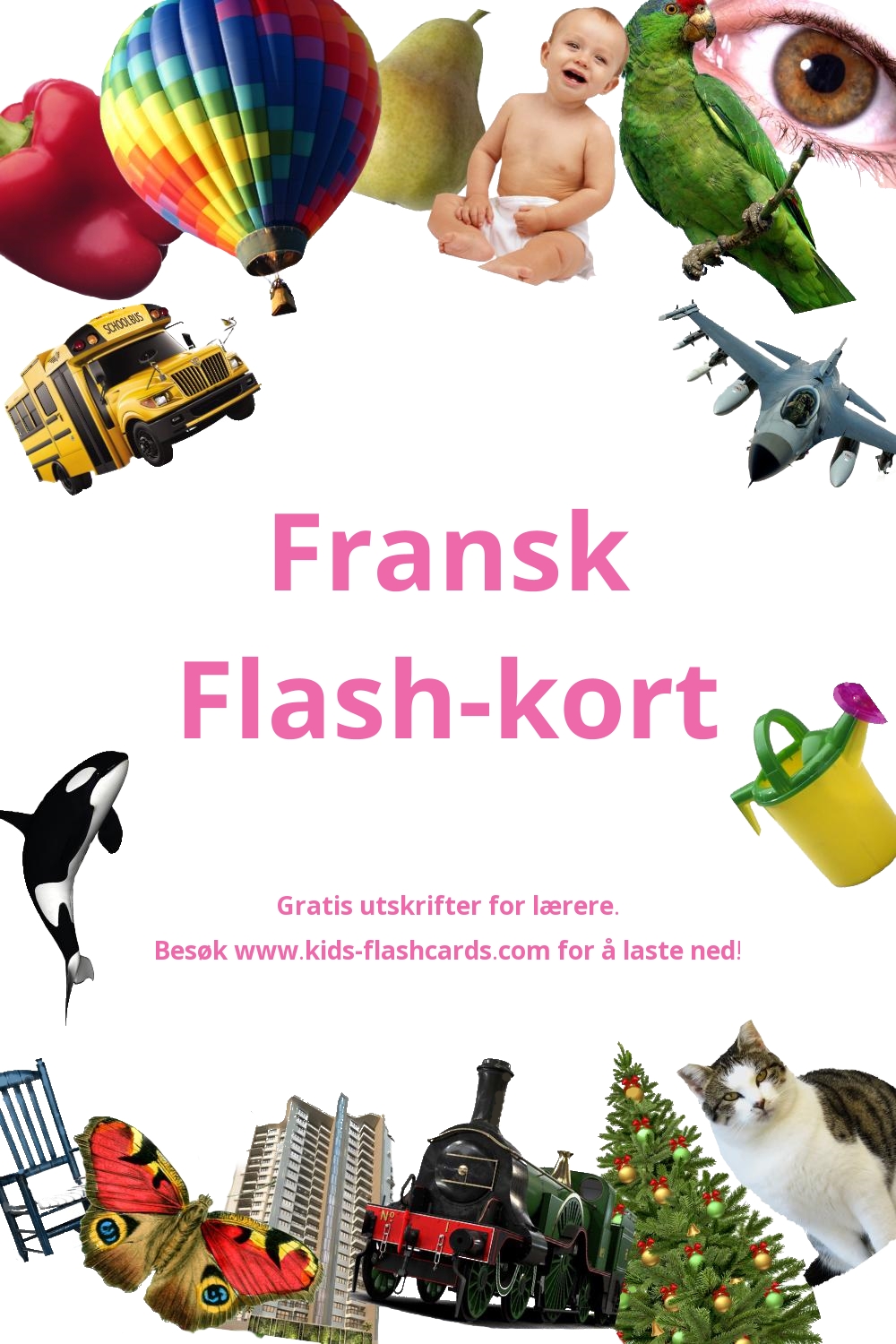 Gratis utskrifter på Fransk