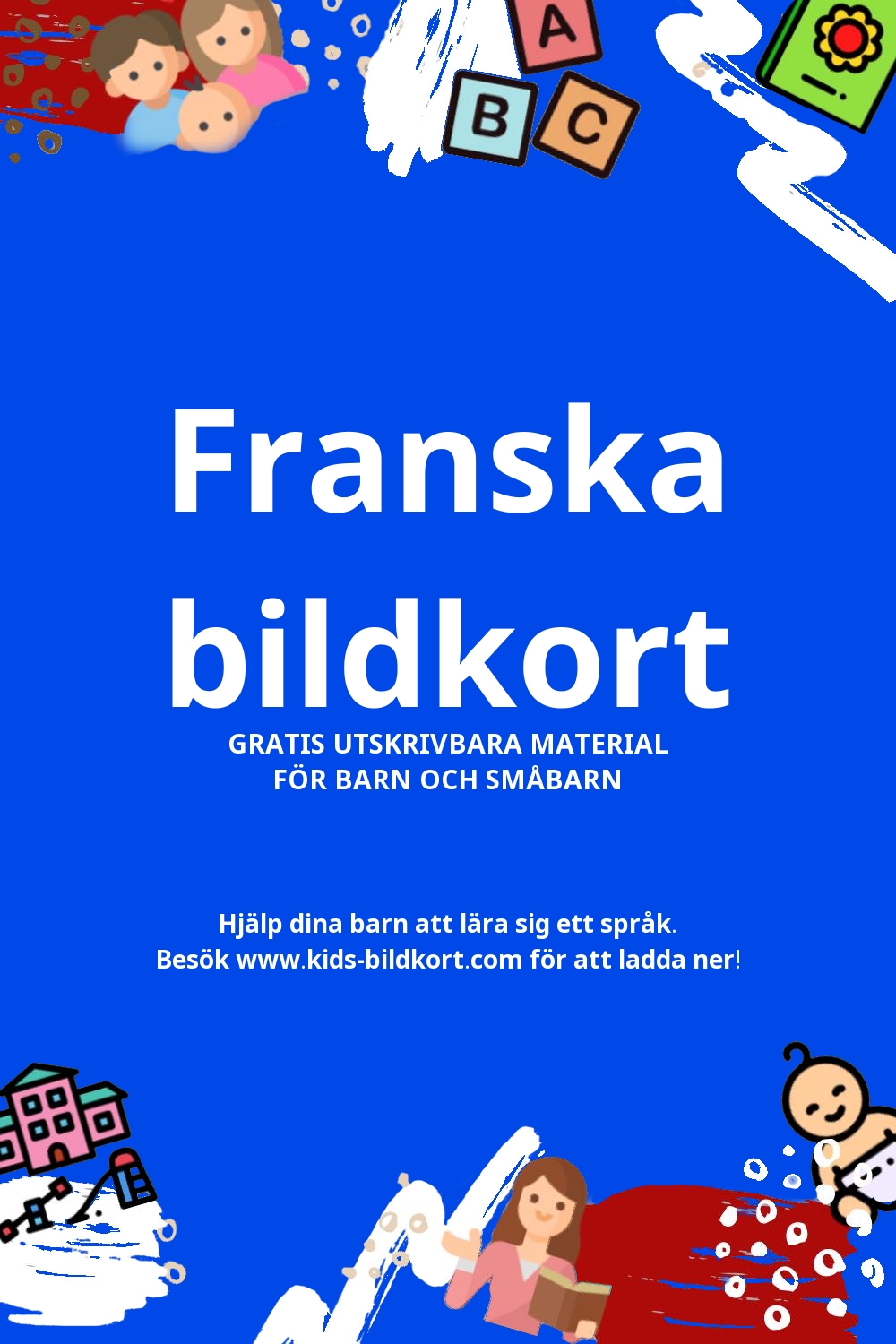 Arbetsblad för att lära sig Franska