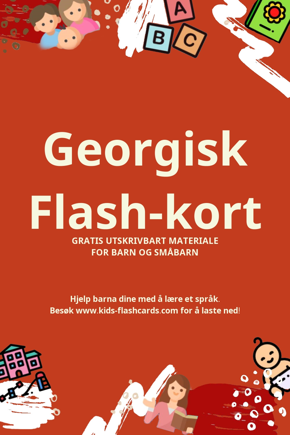 Arbeidsark for å lære Georgisk