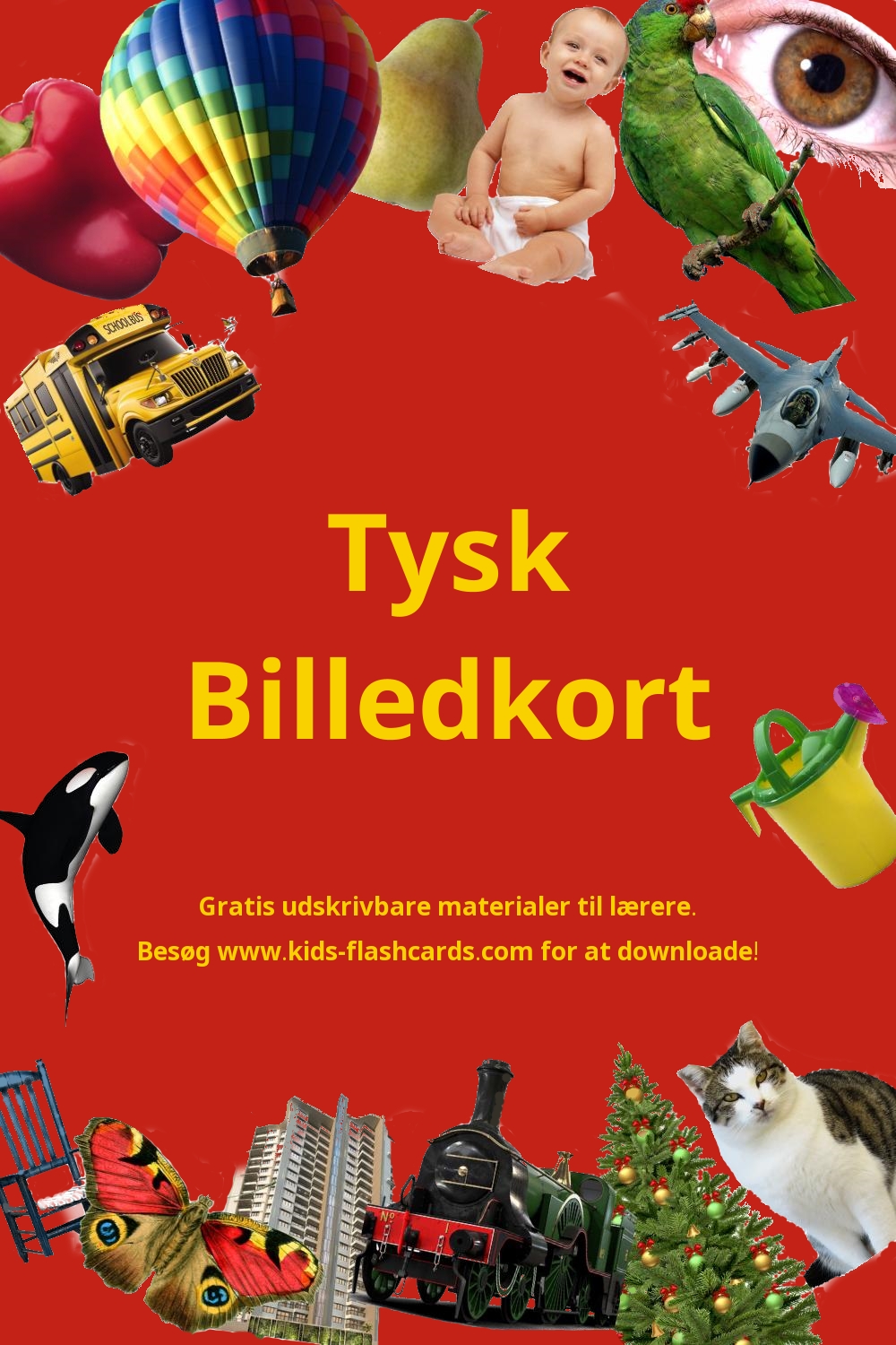 Tysk ordforrådskort