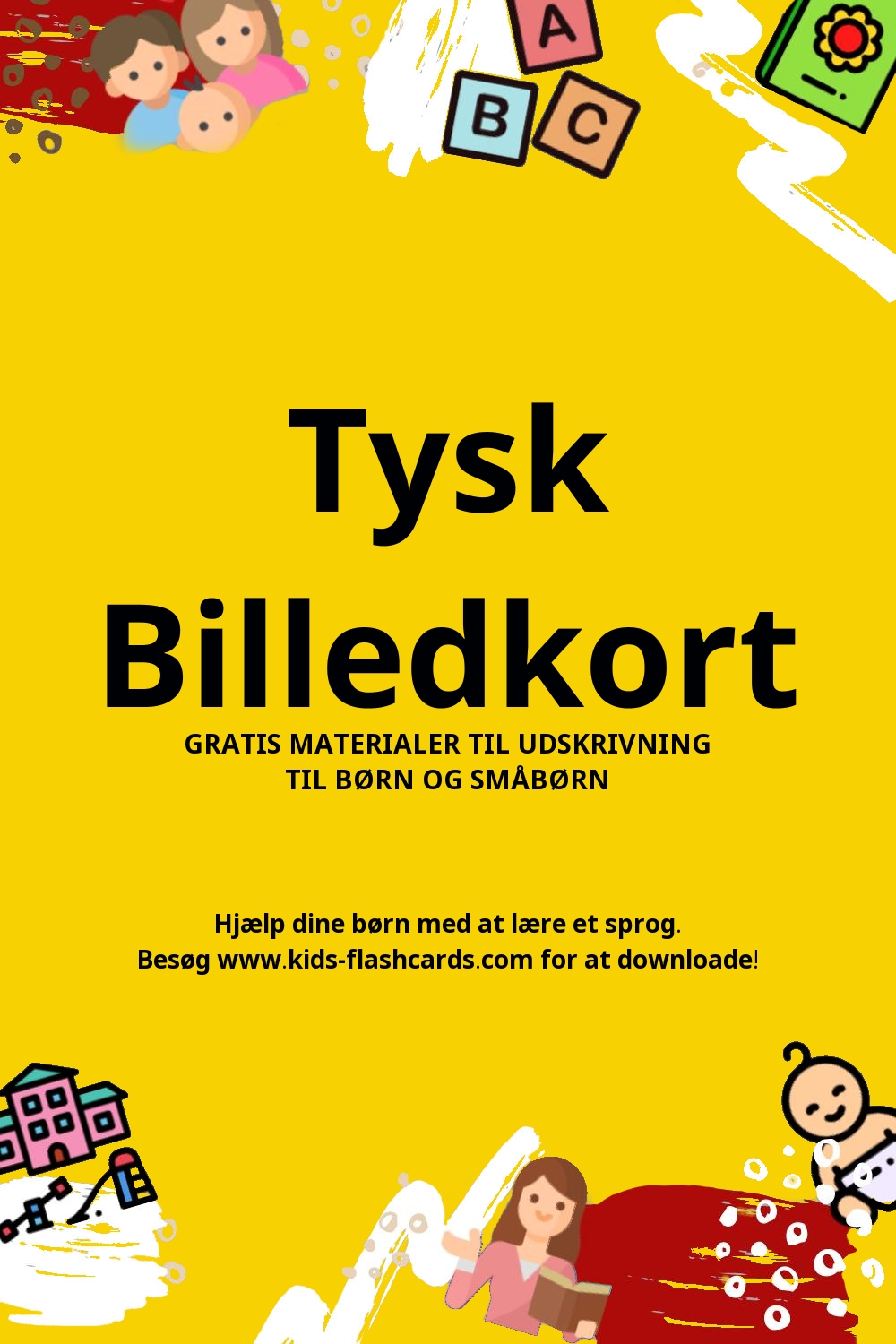 Arbejdsark til at lære Tysk sprog