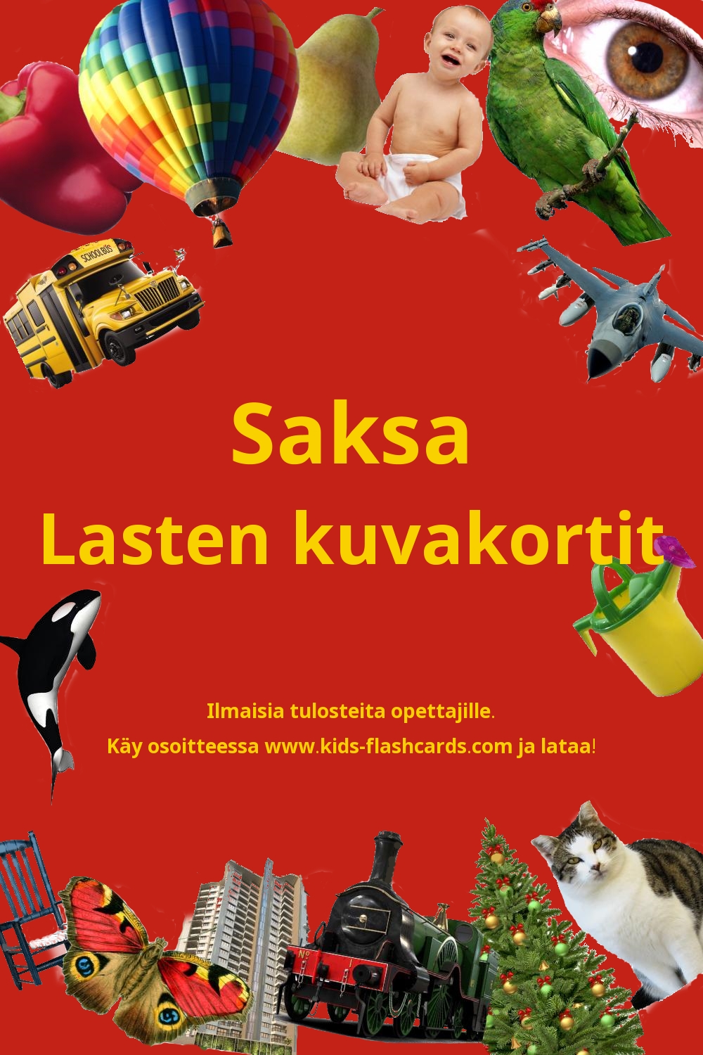 Saksa sanastokortit