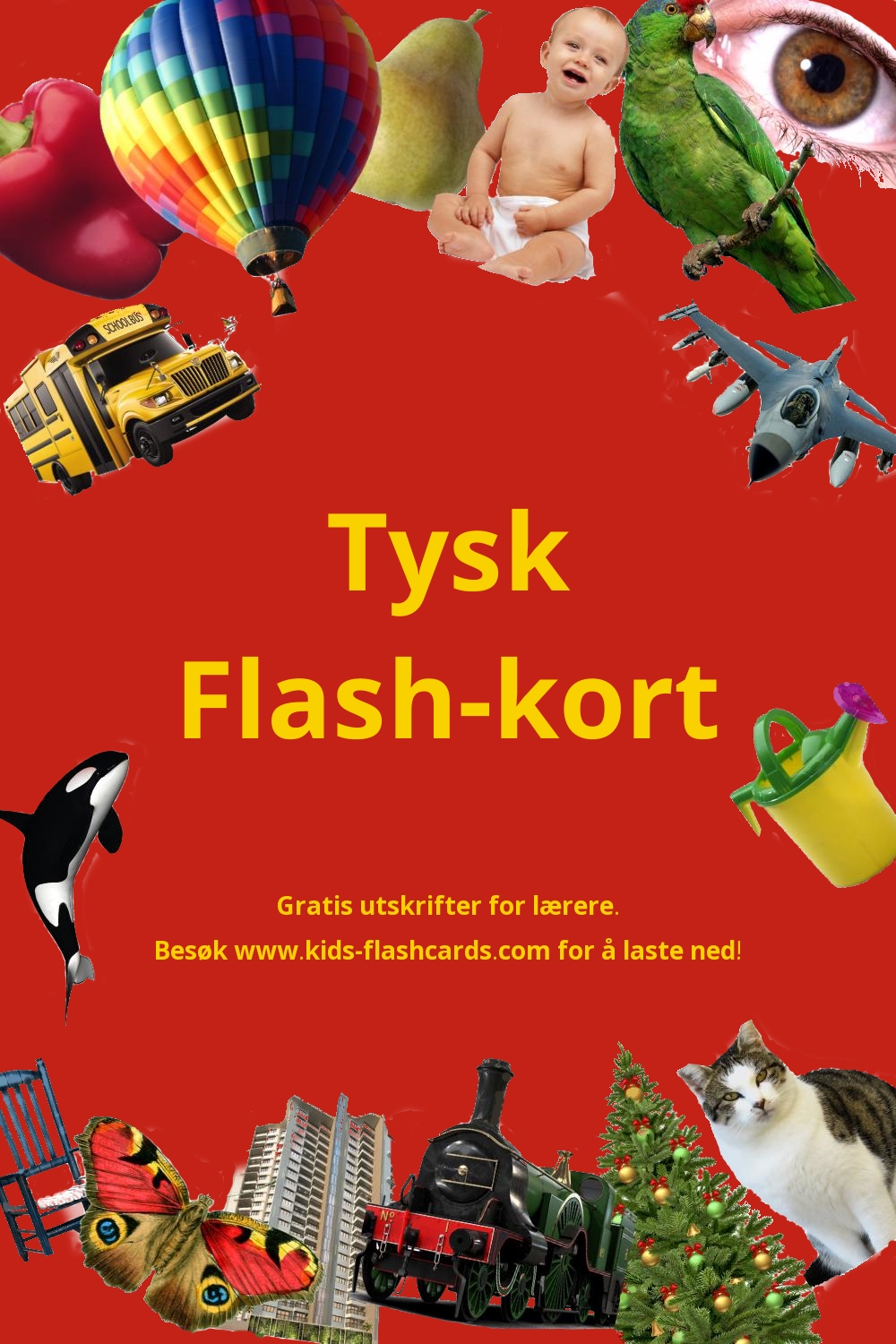 Gratis utskrifter på Tysk