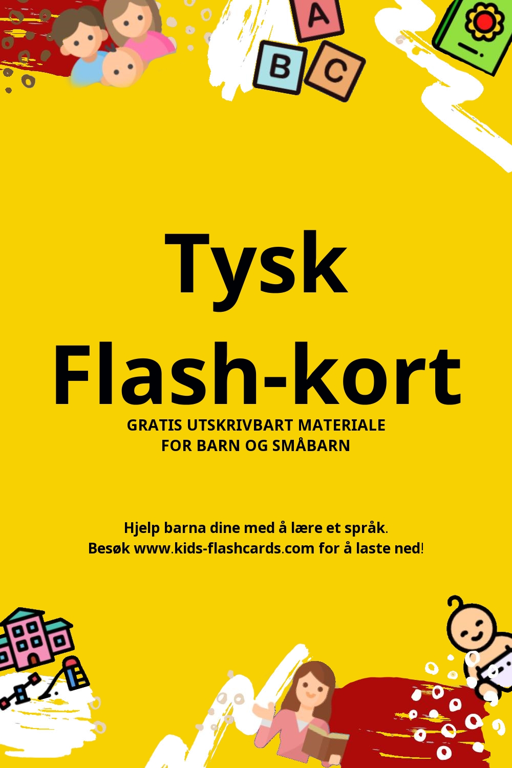 Arbeidsark for å lære Tysk
