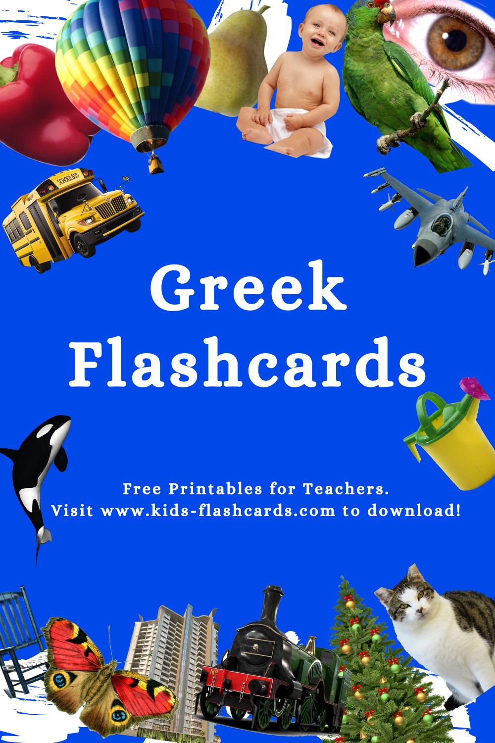 Worksheets to learn Greek language