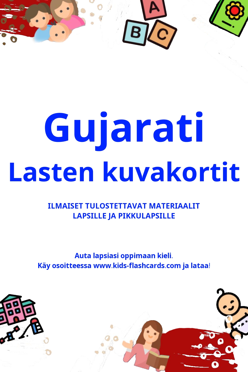 Työpapereita Gujarati oppimiseen