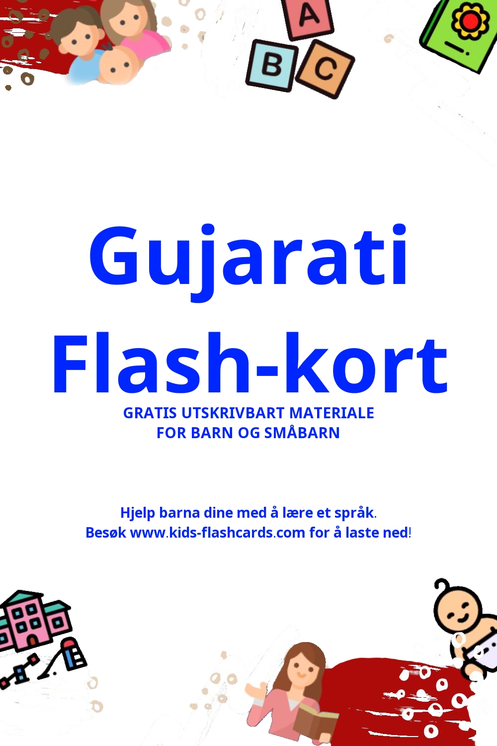 Arbeidsark for å lære Gujarati
