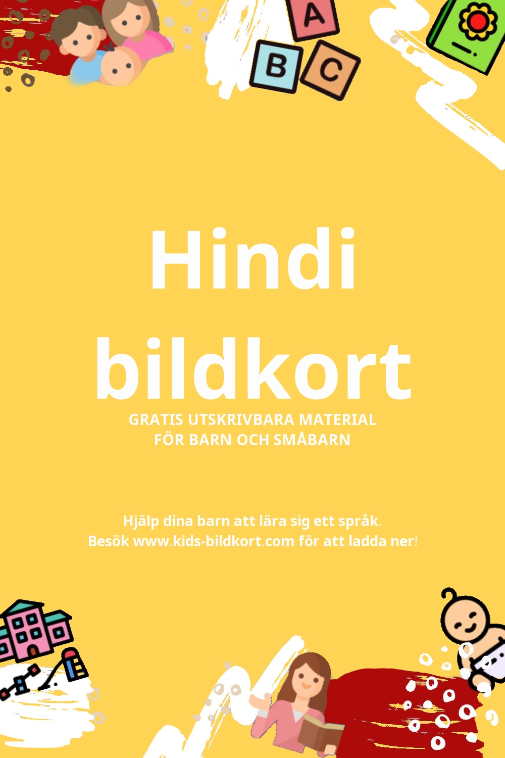 Arbetsblad för att lära sig Hindi