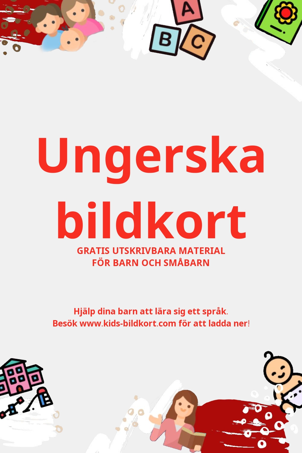 Arbetsblad för att lära sig Ungerska