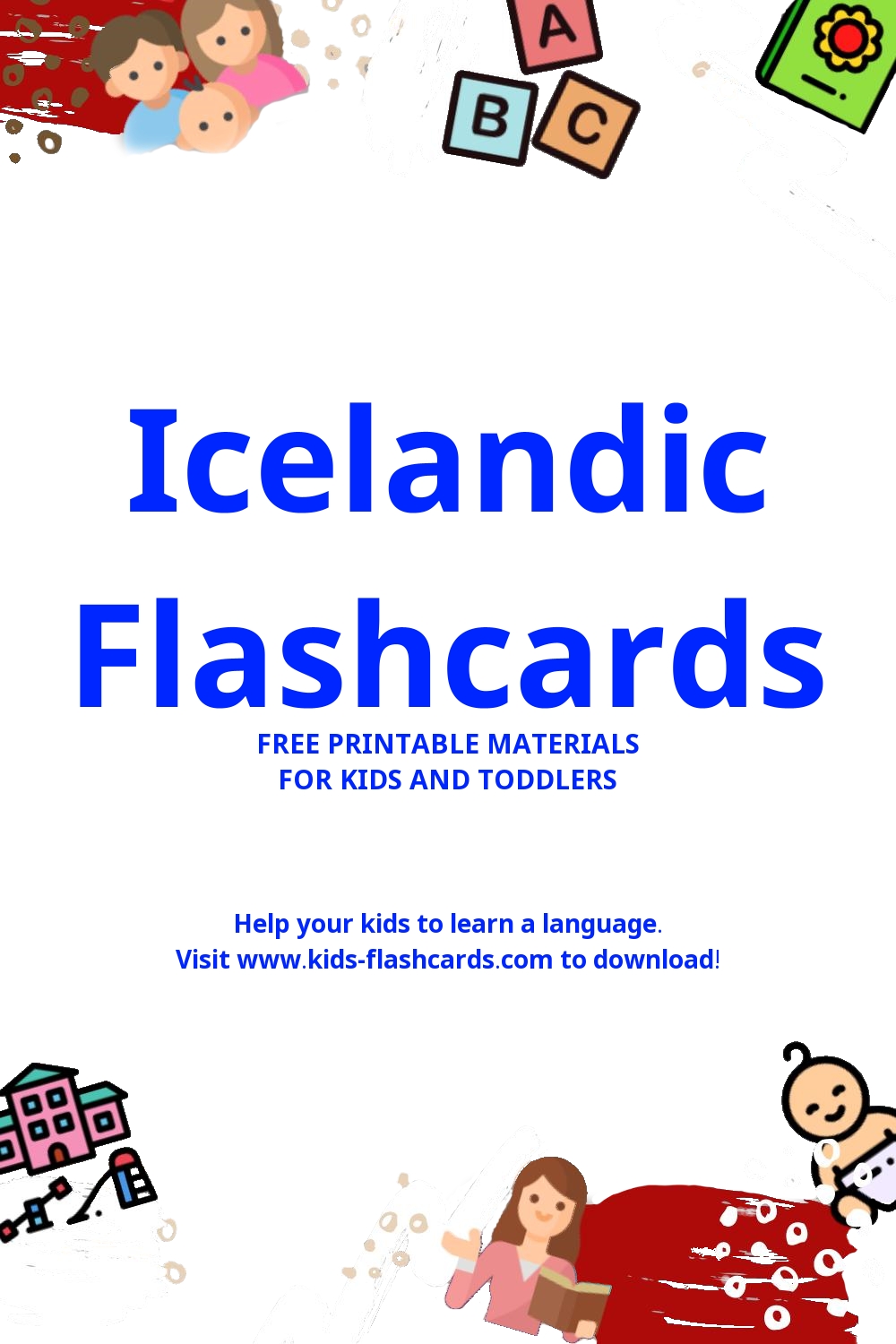 Worksheets to learn Icelandic language