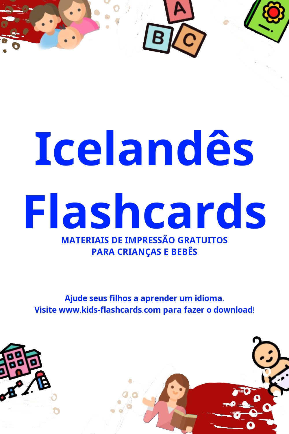 Fichas de trabalho para aprender a língua Icelandêsa