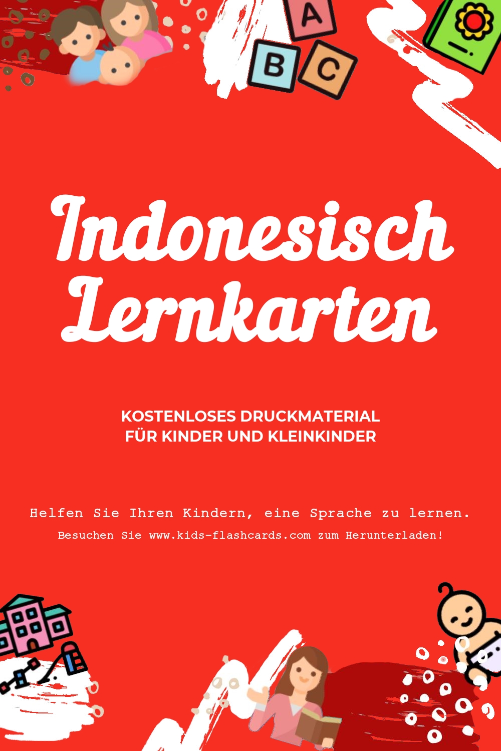 Arbeitsblätter zum Erlernen der Indonesischen Sprache