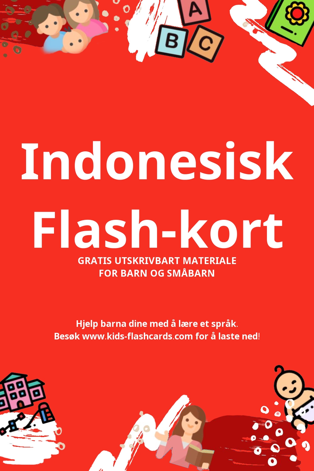 Arbeidsark for å lære Indonesisk