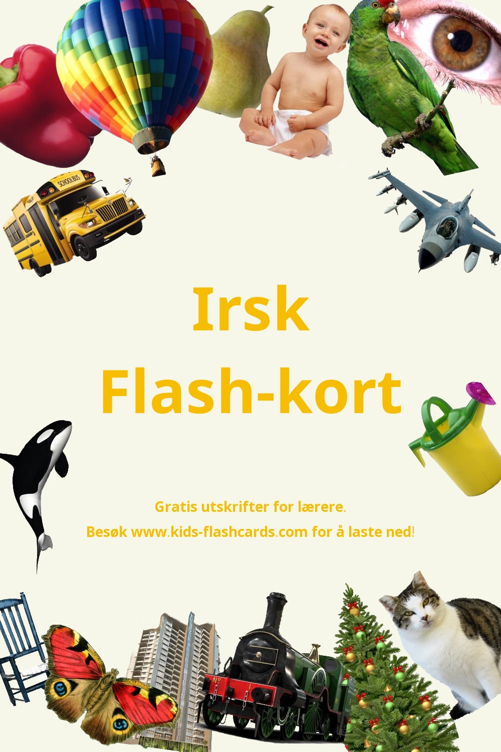 Gratis utskrifter på Irsk