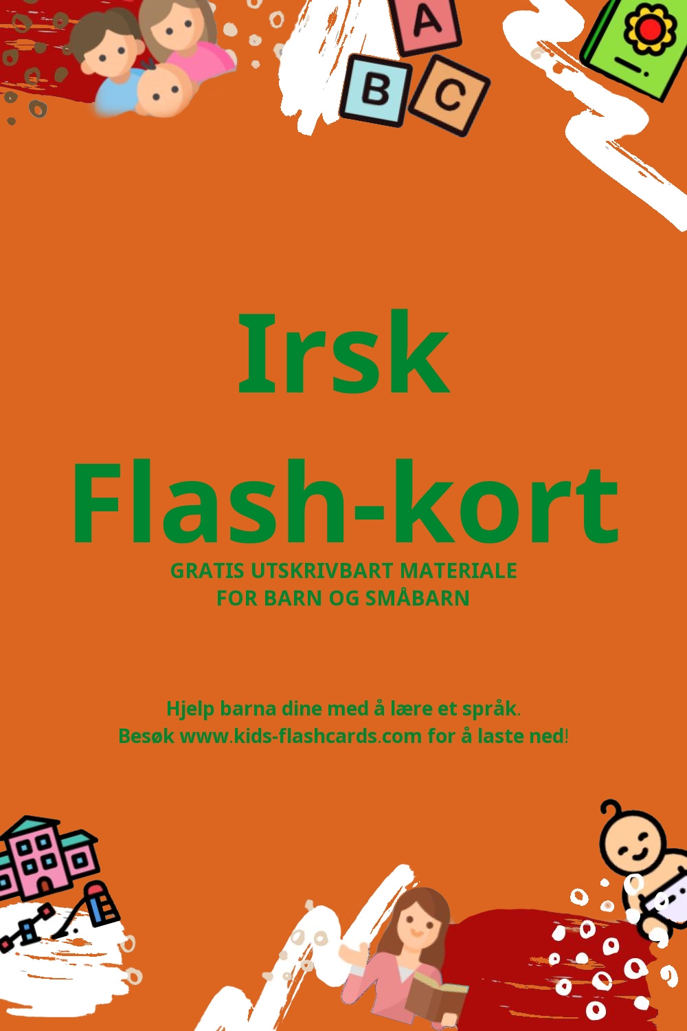 Arbeidsark for å lære Irsk