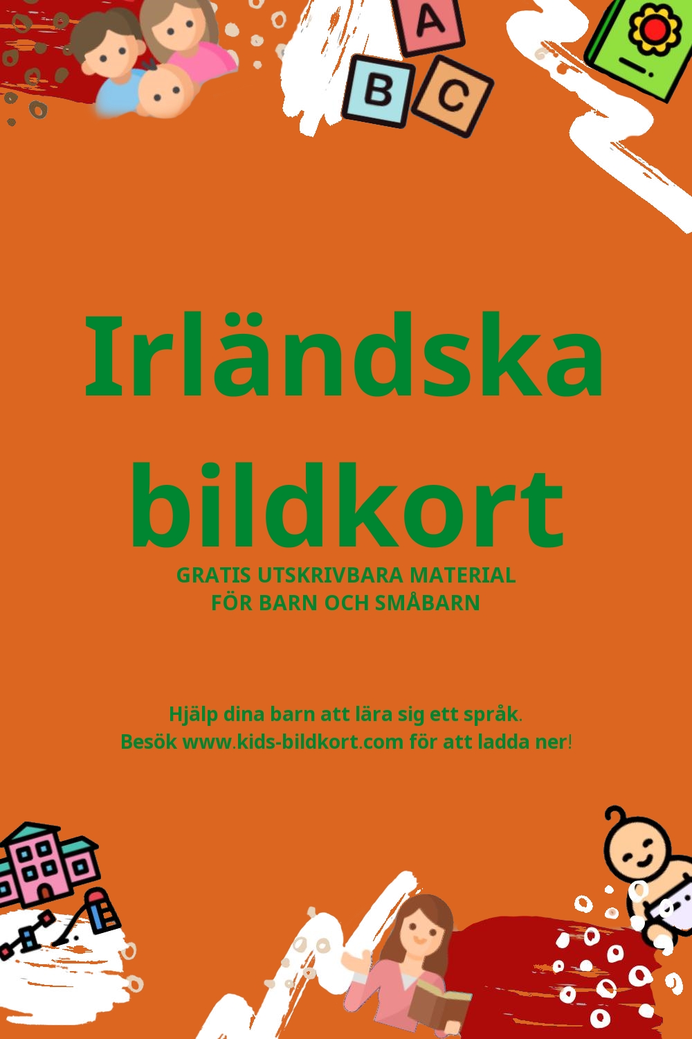 Arbetsblad för att lära sig Irländska