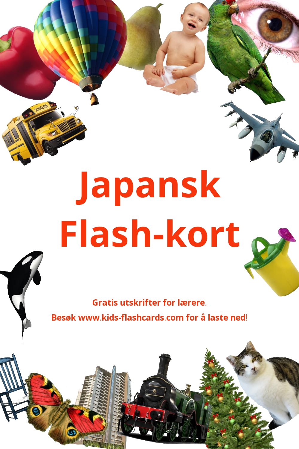 Gratis utskrifter på Japansk