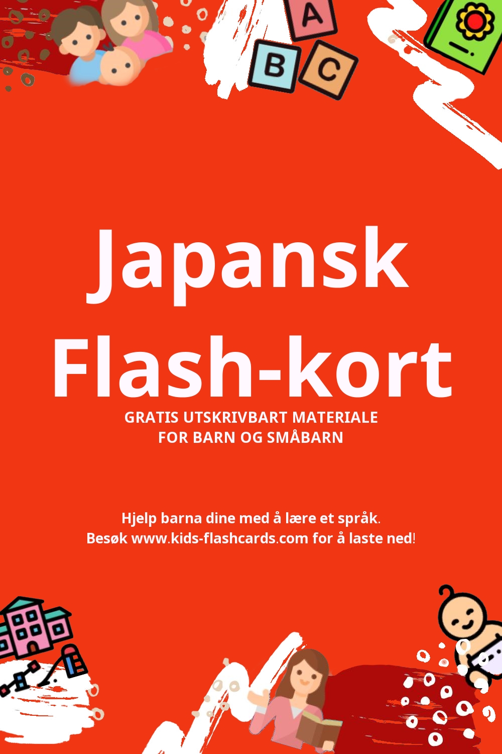 Arbeidsark for å lære Japansk